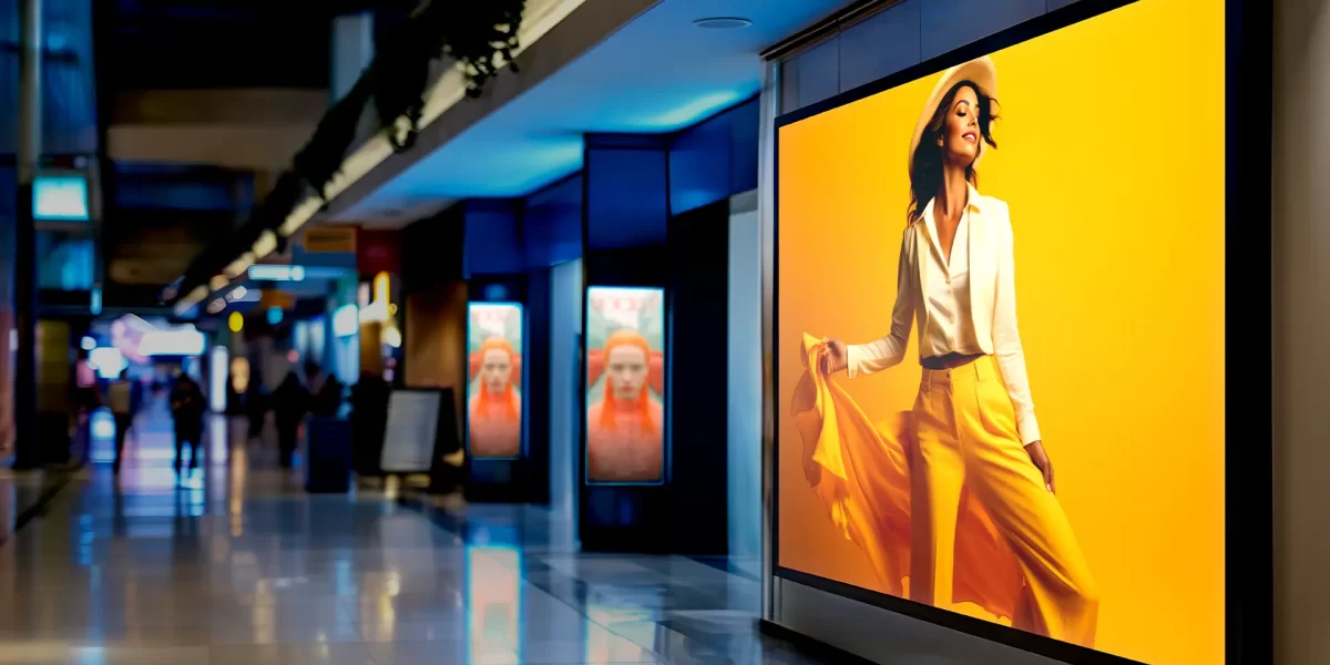 Painel de LED para shopping - painéis de LED no varejo